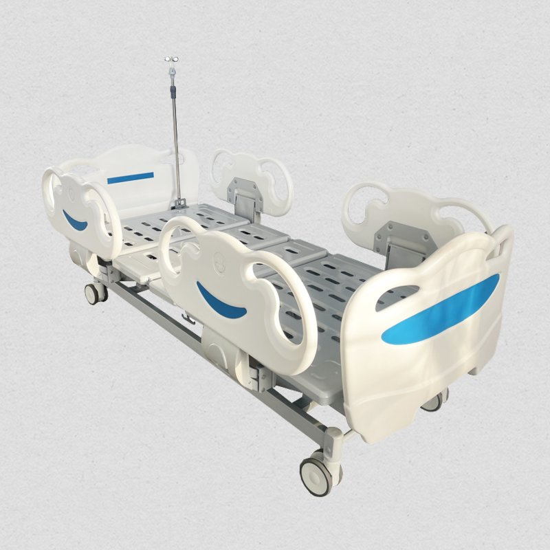 Manufacturer Surgical Medical Patient Hospital Bed with Adjustable Backrest