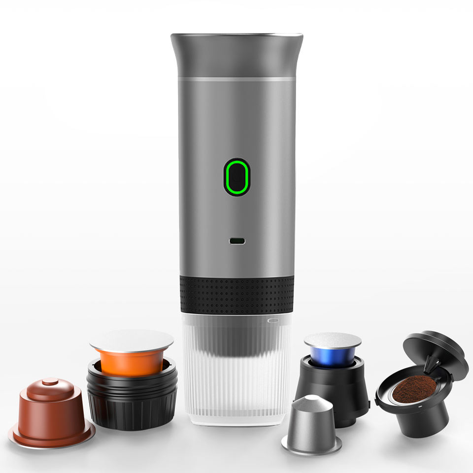 Factory Wholesale Home And Office Portable Mini Espresso All In One Capsule Coffee Maker Machine Mini Portable Espresso Maker