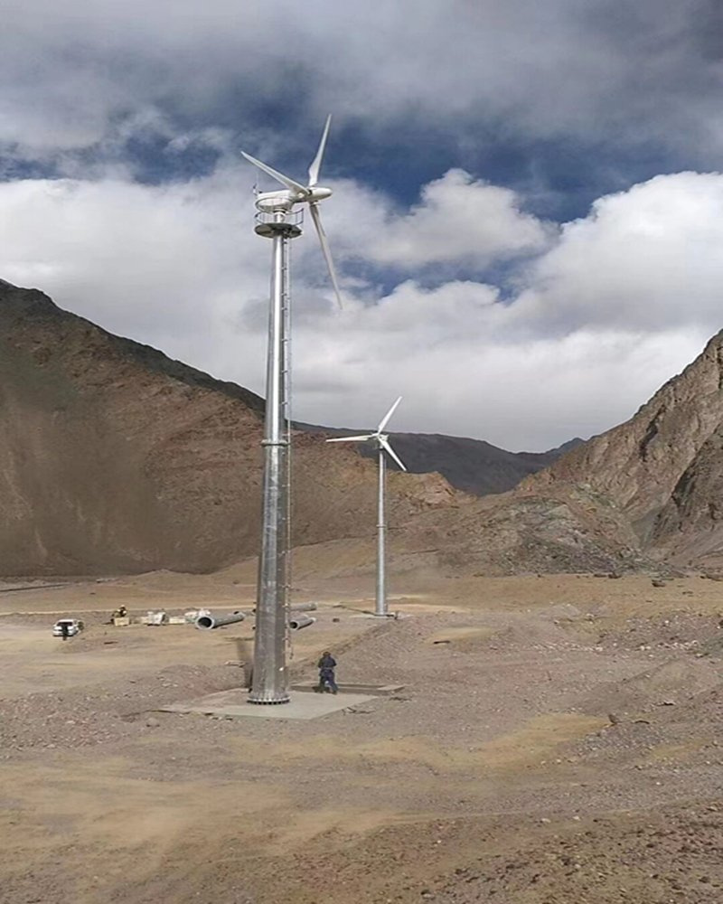 Ane 30kw Pitch Controlled Wind Turbine for Farm, Home, Factory Use
