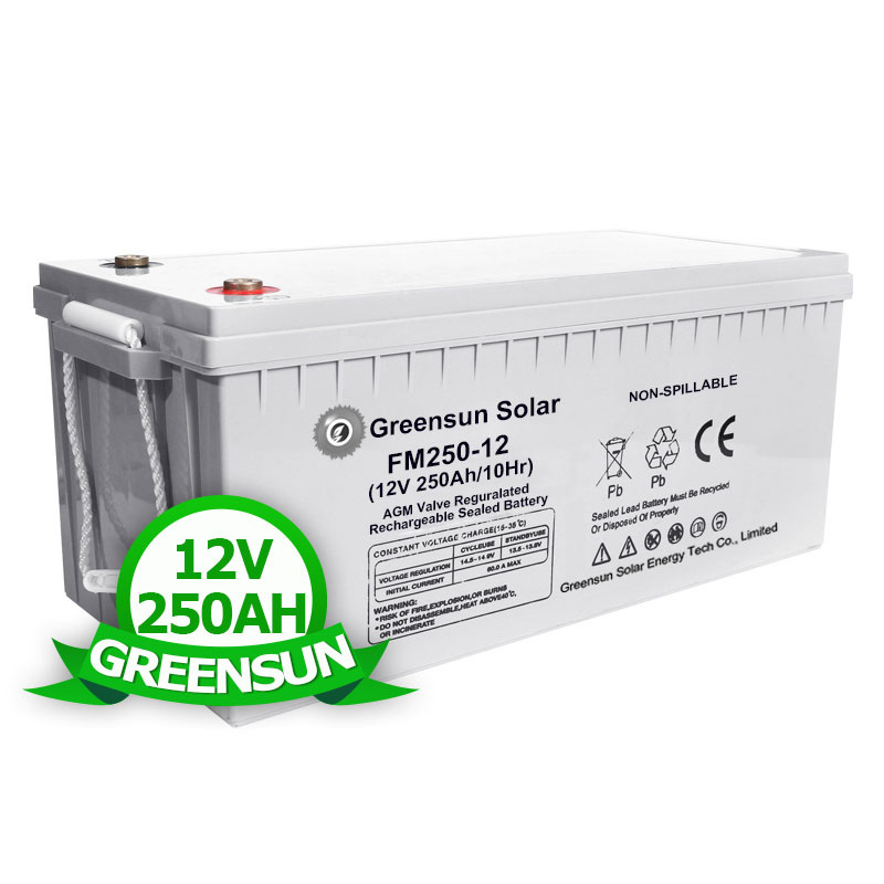 China Supplier Cycle Solar 12V Storage Battery Home Use 100ah 150ah 200ah 250ah High-Quality