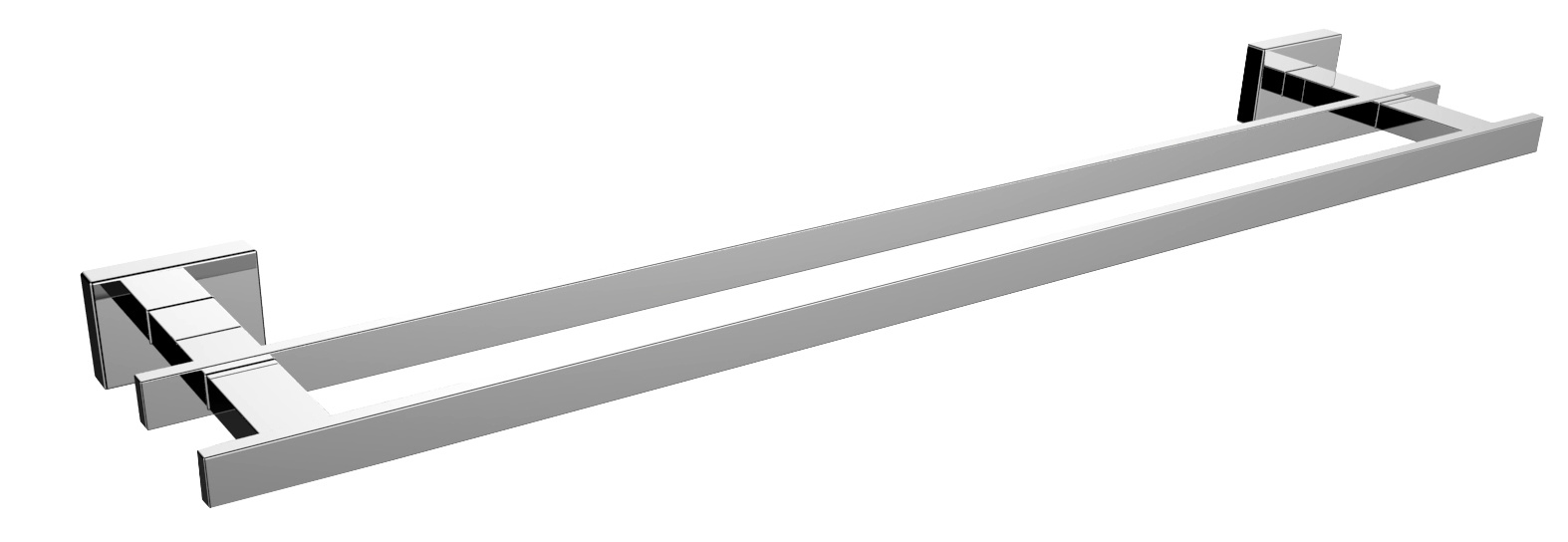 Zinc Bathroom Accessory Towel Bar Glass Shelf Paper Holder Z-15700