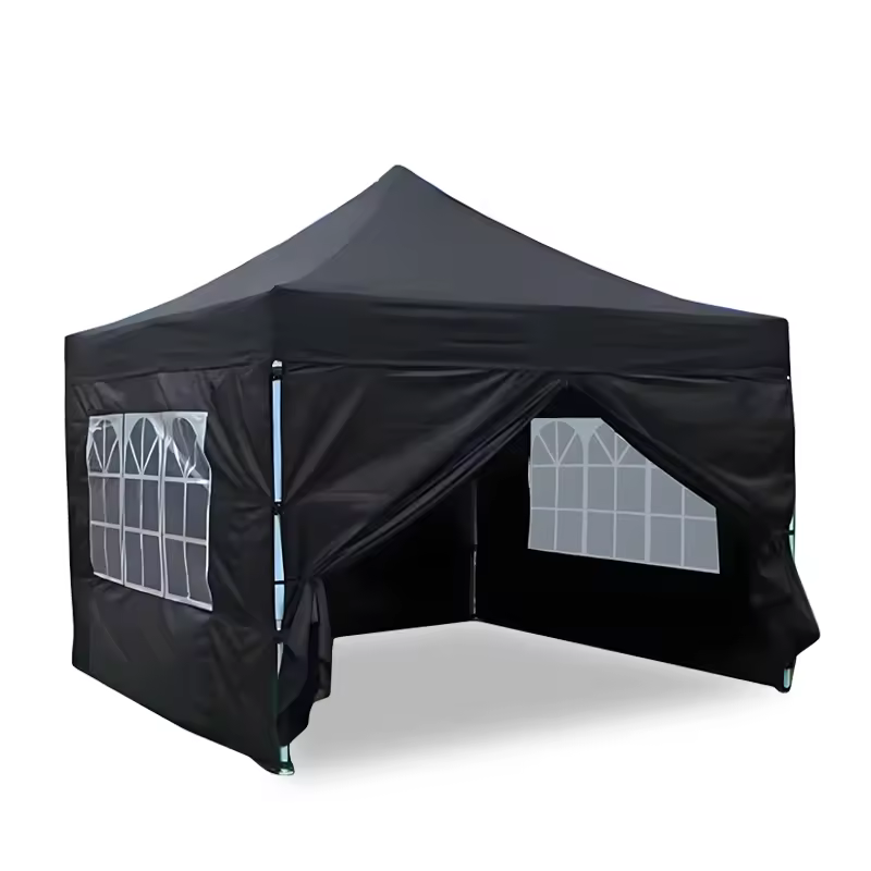 High Quality 3*3m Folding Tent Customized Printing Trade Show Tent Hexagonal Canopy Gazebo Tent