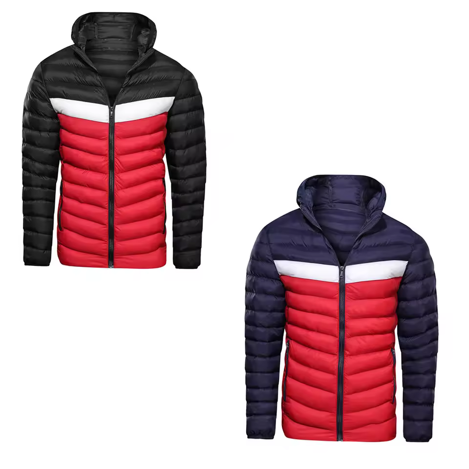 Men s Puffer Jacket Plus Size