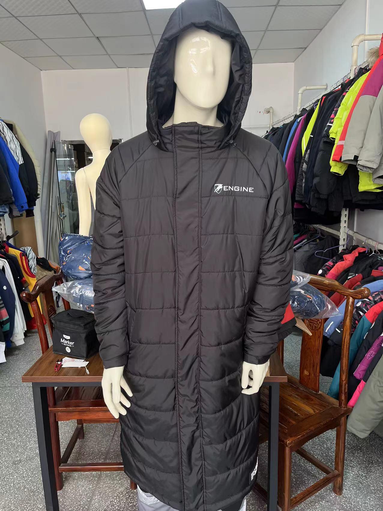 Asiapo China Factory Men's Cover Knees Expedition Fashion Stylish Parka Thicken Warm Comfortable Down Coat Long Waterproof Quilted Padded Puffer Jackets