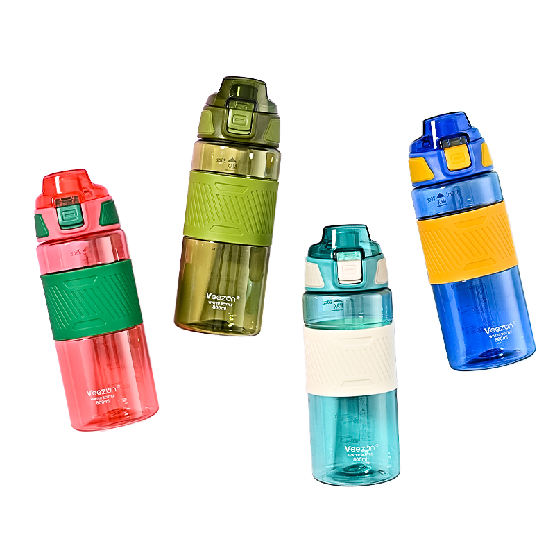 Wholesale Best Selling 800 ML Frosted Plastic Sports Water Bottle Camping Applicable