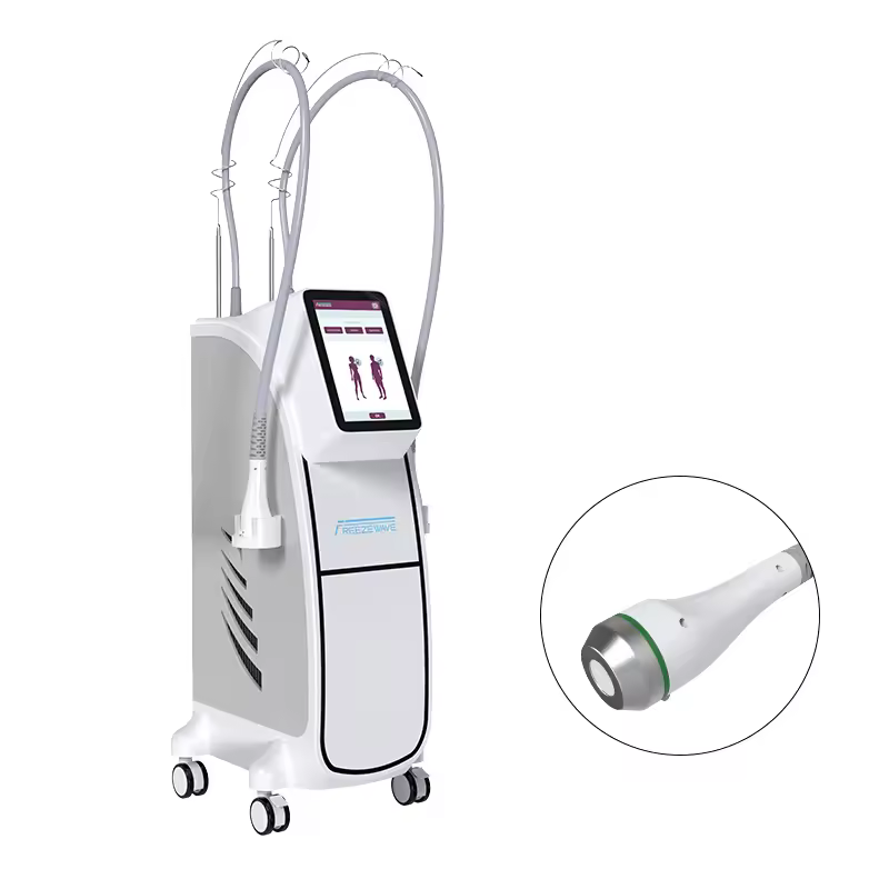 Hot Sale Freezewave Beauty Equipment Skin Tightening Lifting Collagen Regeneration Double Chin Fix Targeted Fat Reduction