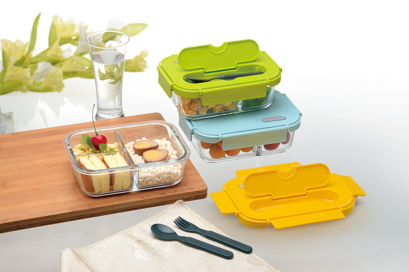 Glass Food Container