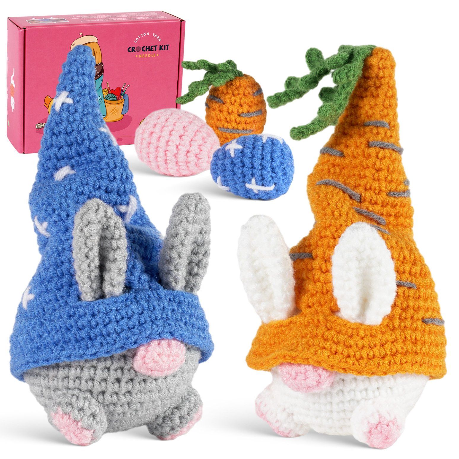 DIY Crochet Animal Kits for Beginner DIY Ornament