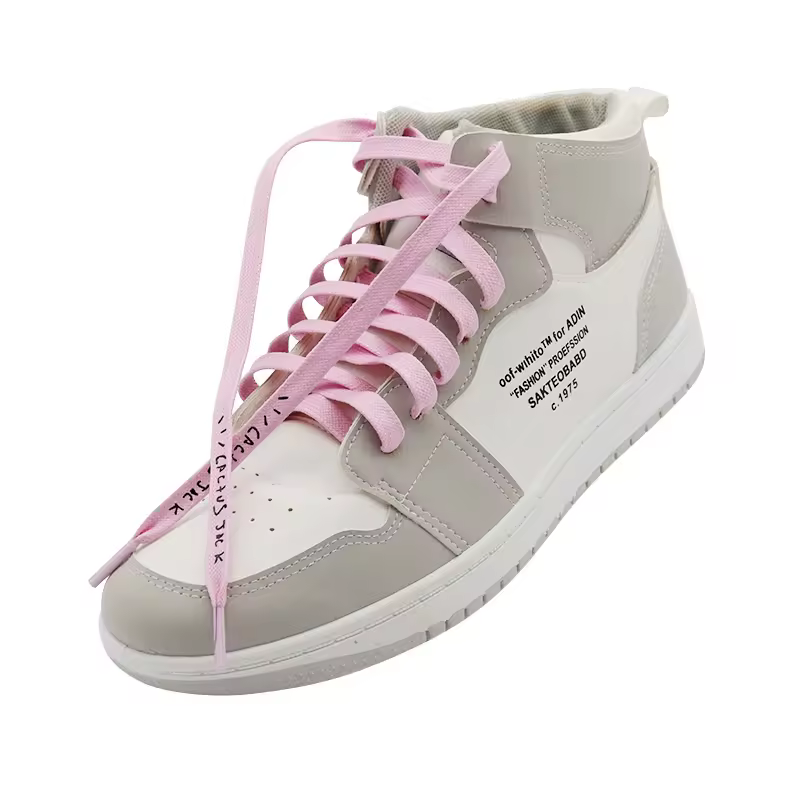 Weiou Laces Premium Designer Cotton Shoelaces Environmental Wax Customizable Colors Lengths Plastic/metal Aglets-fast Shipping