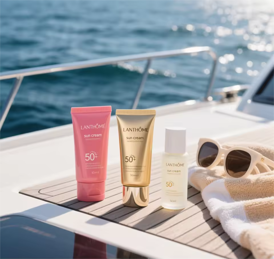 Lanthome Premium Skin-Caring Sunscreen Combo: High-End Sun Protection With Nourishment