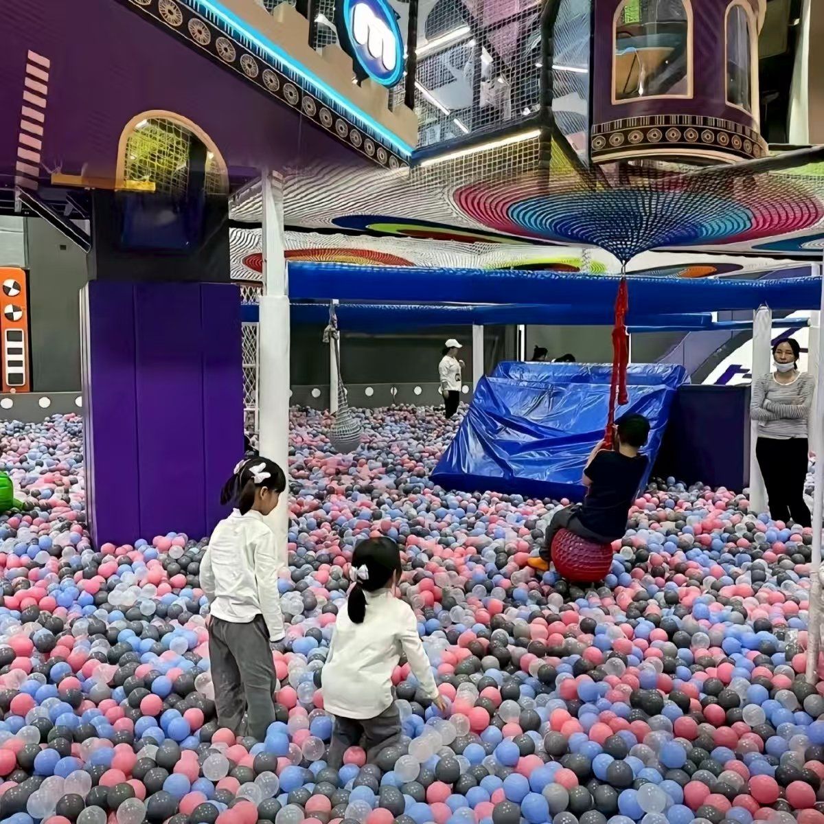 Commercial-Grade Quantum Playground-Fiber Optic Tunnels & Ai Sensors