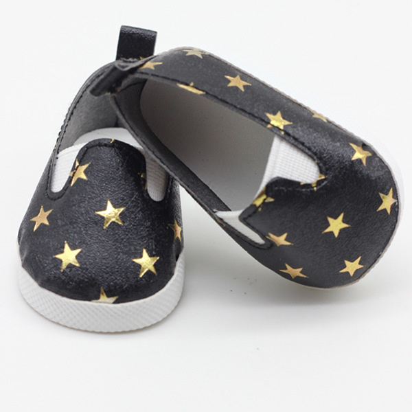 Cheap Price Factory Wholesale Flat Sneaker Doll Shoes for 18" American Girl Dolls