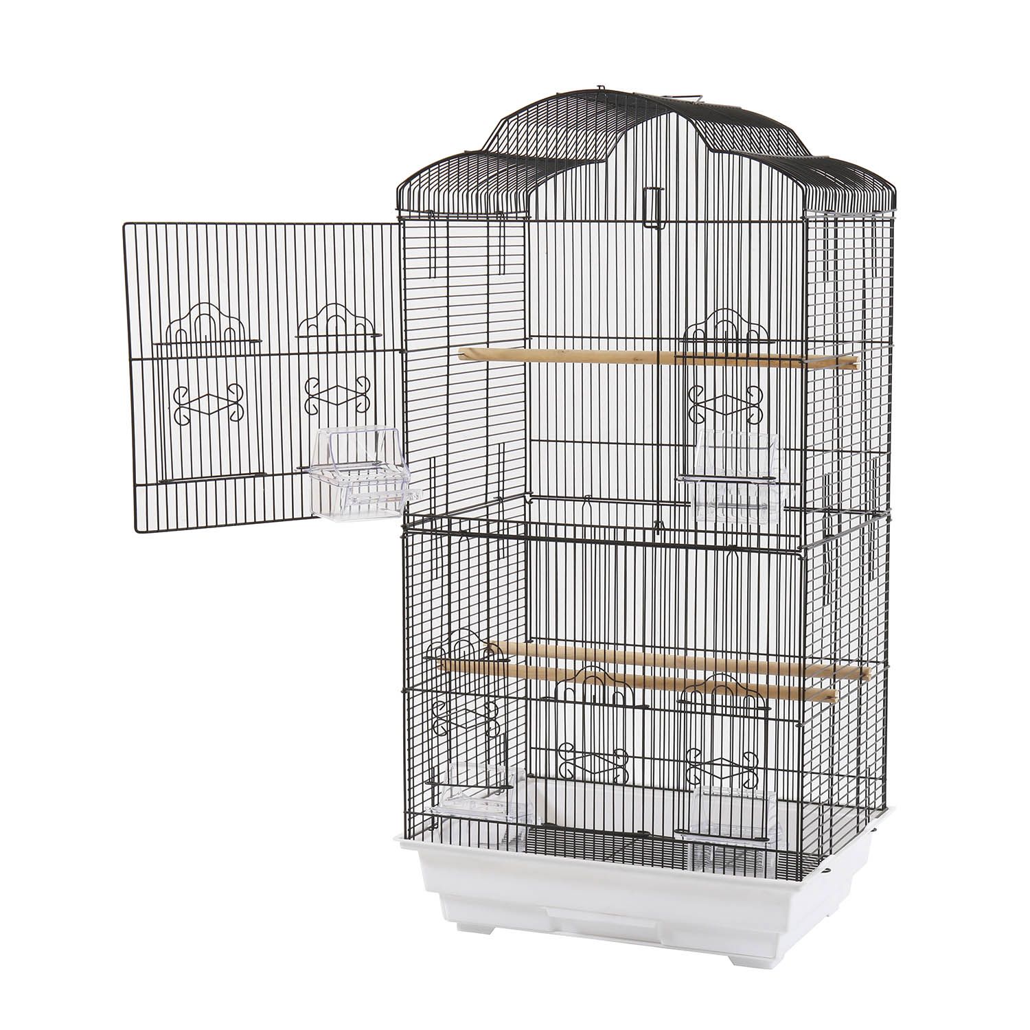 Large Parrot Bird Cage Metal Encrypted Wire Removable Bird Breeding Cage Pet Cage