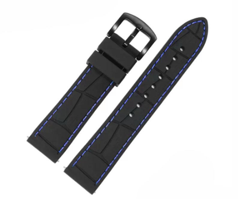 New Style Stitched Strap, Dw Watch Strap, Universal 20mm Silicone Strap for Smart Watches, Watch Chain in Stock From Manufacturer