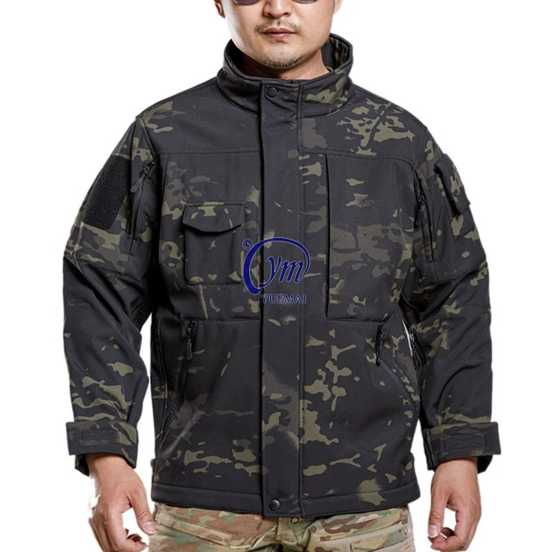 Yuemai Dust-Proof Antifouling Windbreaker Heated Protective Tactical Training Jacket
