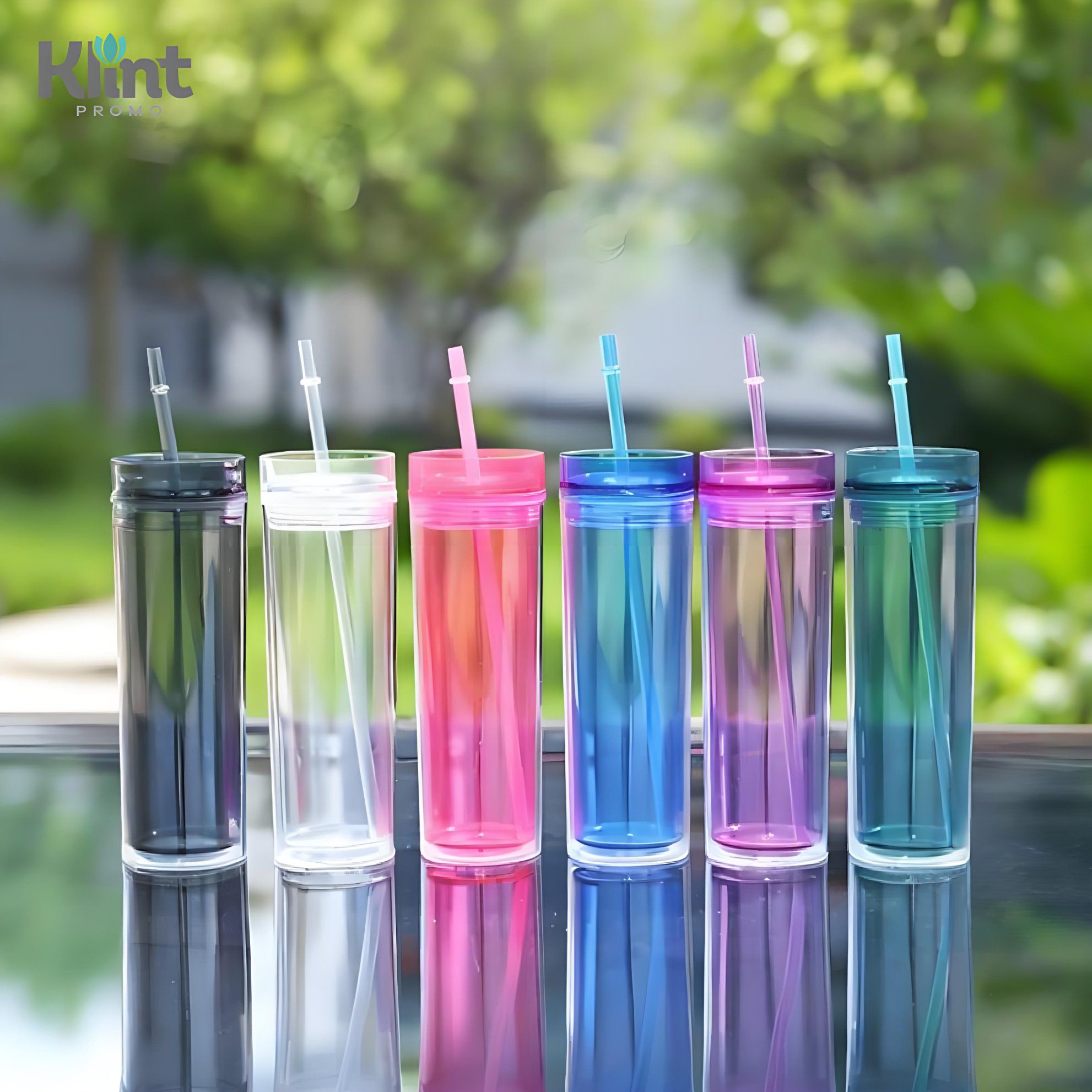 OEM Recyclable Multicolor 450 ML Plastic Straw Mug for Office Cycling