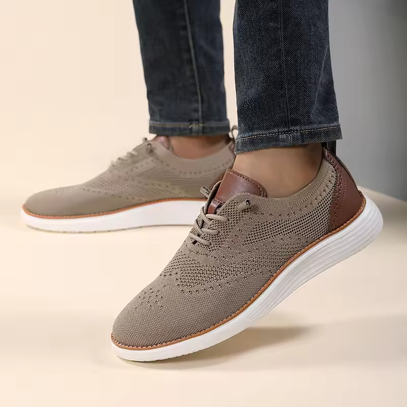 In Stock Men's Casual Shoes Loafers With Breathable Knit Comfort For Summer Casual Shoes Men Sneaker Boat Shoes Men's Loafers