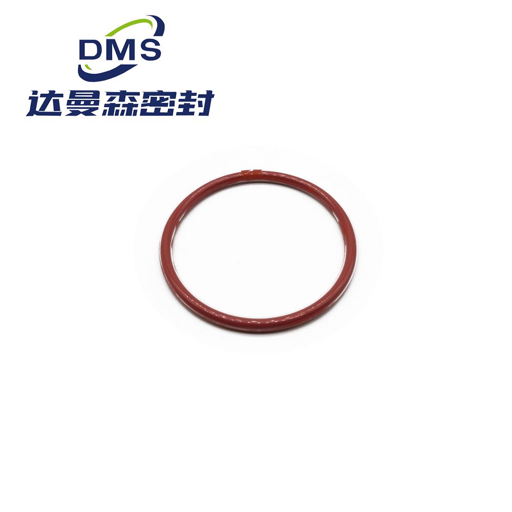 Thickness 5.33 mm FEP Encapsulated FKM Oring Red Color