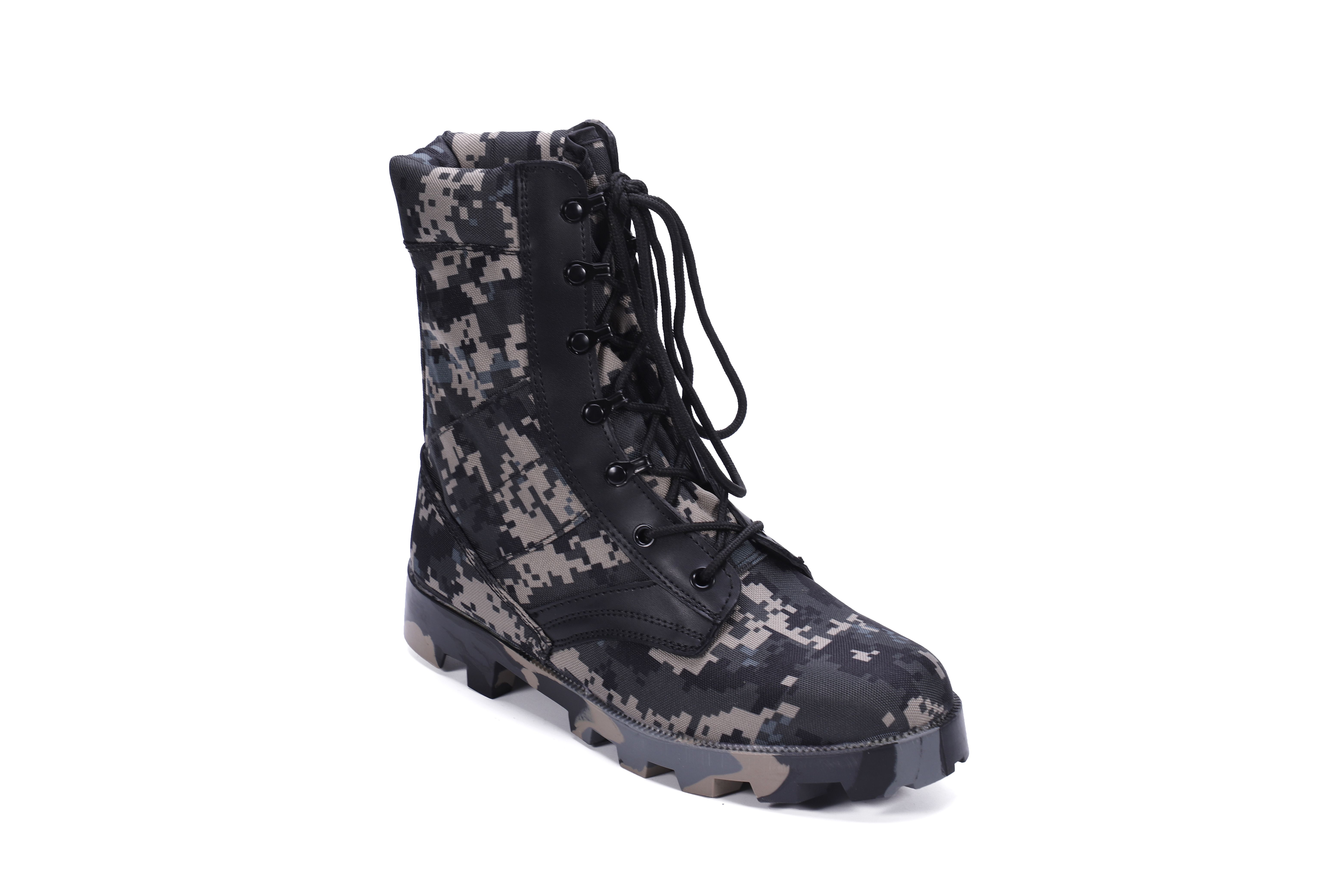 Lightweight Tactical Boots and Work Shoes with Steelhead Leather Design