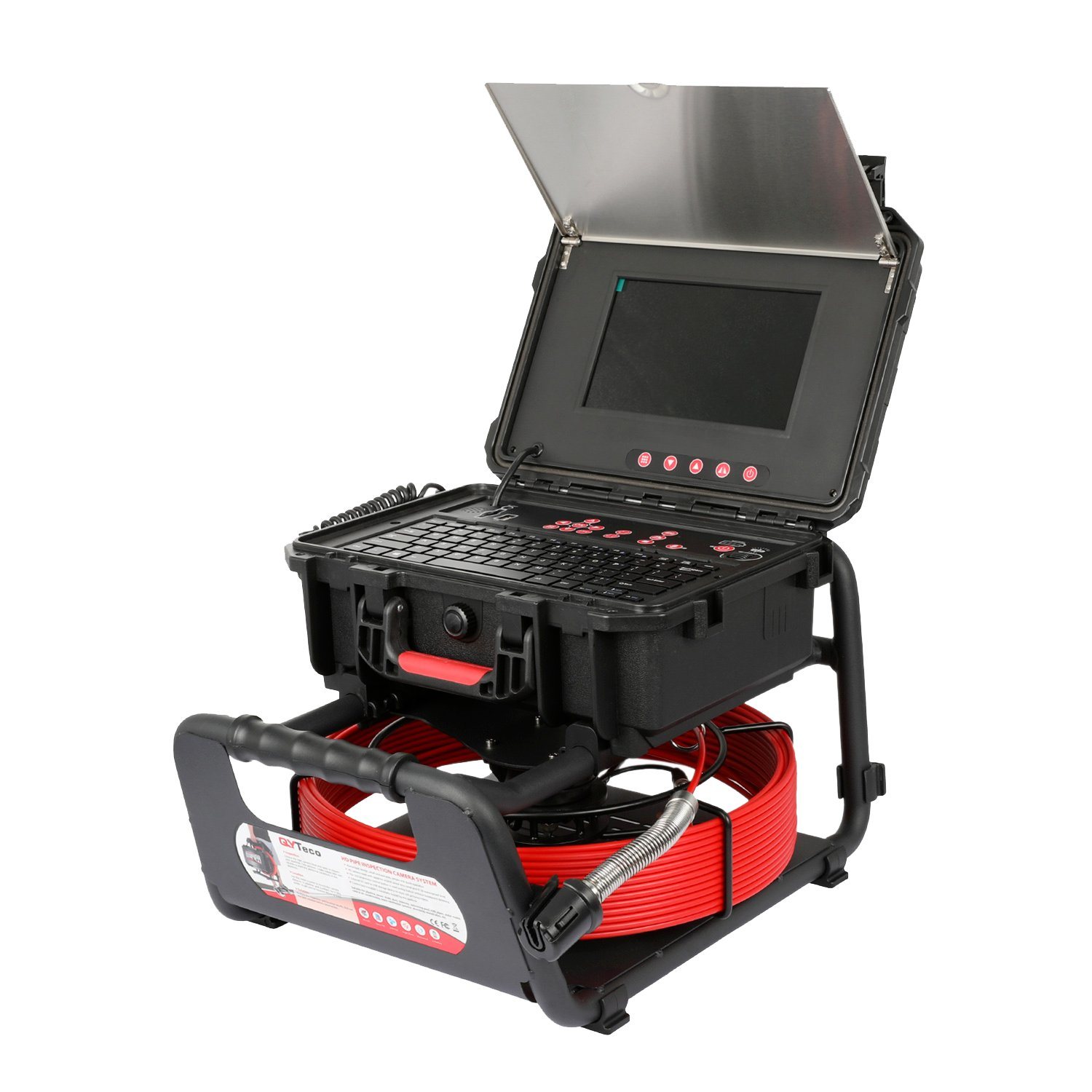 Full HD High Resolution 1080P Flexible OEM Best Automotive Borescope Video Scope Inspection Camera 9 Inch