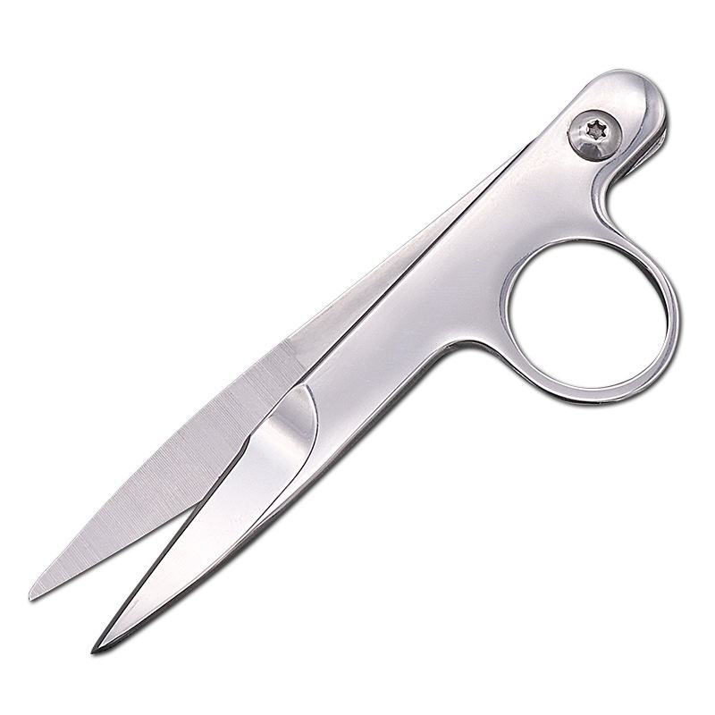Manufacturer Wholesale All-Steel U-Shaped Thread Scissors Smooth Edge Stainless Steel Sewing Scissors DIY Cross Stitch Clothing