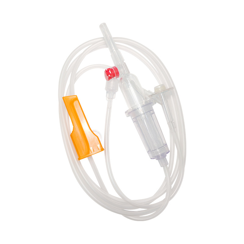 Medical Disposable Doubule Chamber Blood Transfusion Giving Set China Manufacturer Factory CE Approved