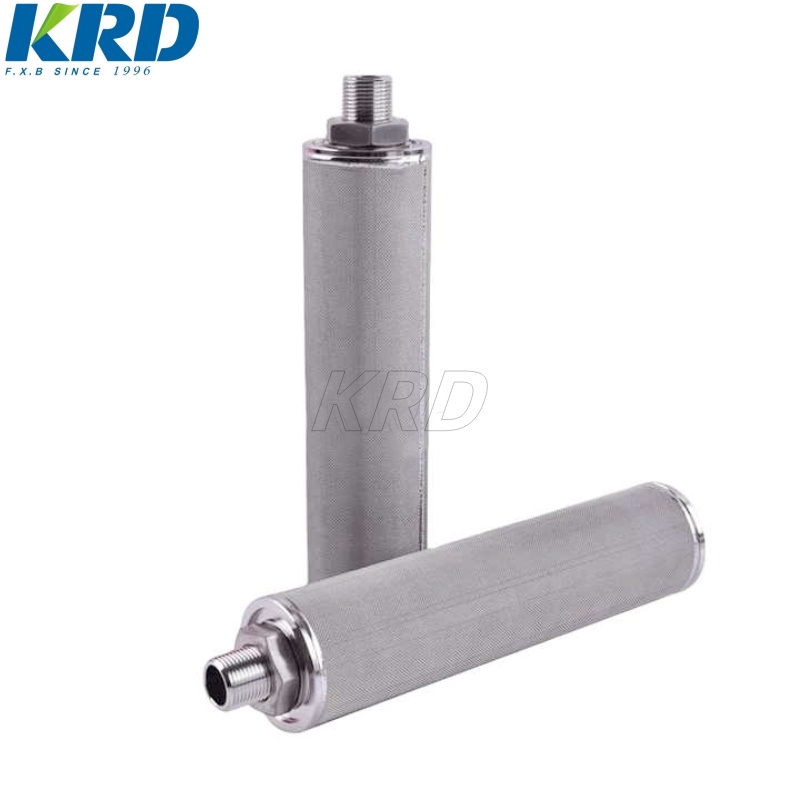 Krd Fast Delivery Oil Filter Stainless Steel Mesh Stainless Steel Filter