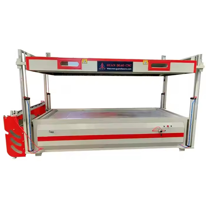 Wood Vacuum Laminating PVC Membrane Machine for Door Plate Furniture Industry Ready to Ship