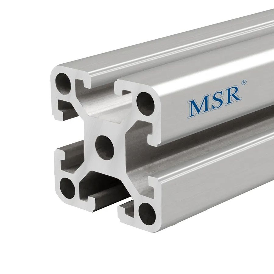 China Supplier OEM ODM 40X40mm T Slotted Anodized Extruded Industrial Aluminum Extrusion for Machine/Frame/Workbench/Robot/Conveyor 4040 4080 4590 50100