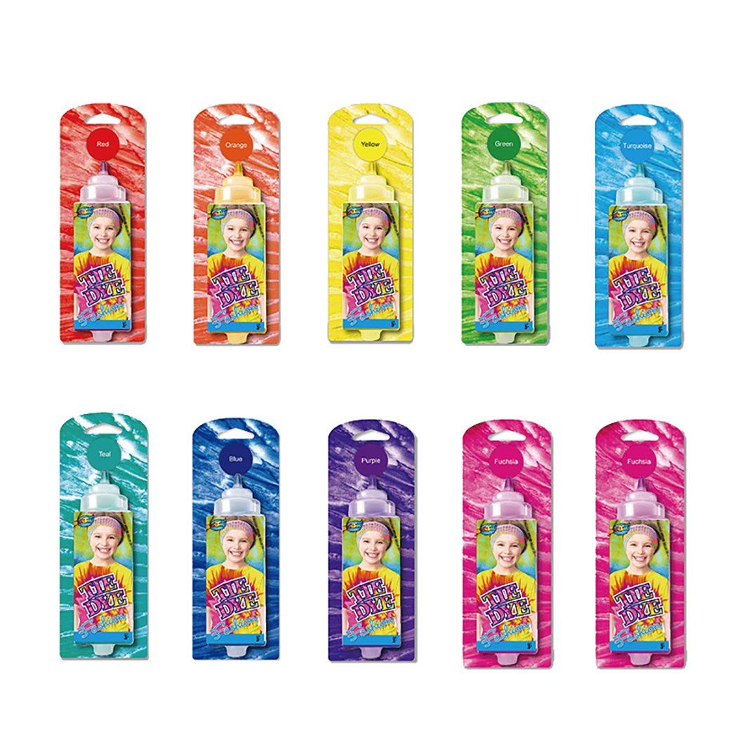 Popular Indoor Entertainment Permanent Tie Dye Painting Shirt Fabric Tie Dye Kits