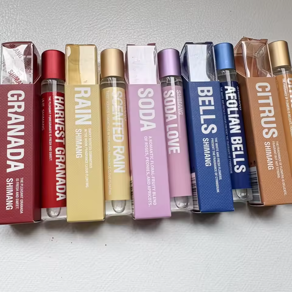 Fast Shipping Perfume Manufacturer Conjuntos Parfum En Gros Wholesale Ury Unisex Perfume Roll-on Oil Travel Set Gift