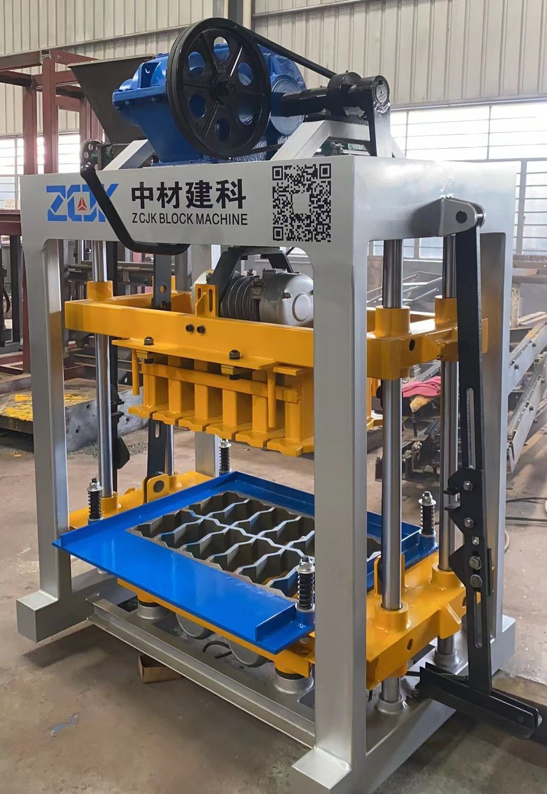 Zcjk Qtj4-40 Smaller Size Block Machine for Home Business Manual Brick Machine