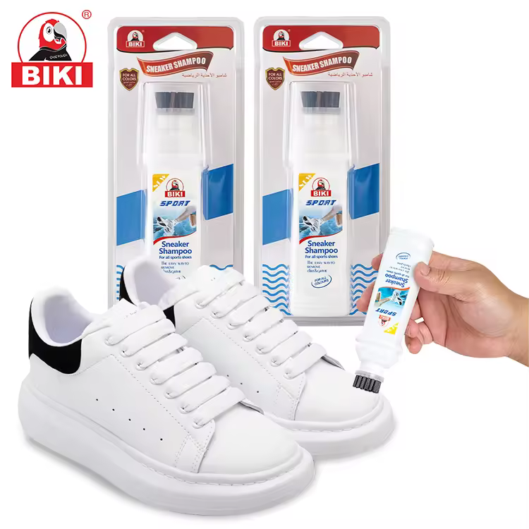 Factory Supply Private Label Shoe Cleaning Care Remove Stains Brush Head Sneaker Cleaner