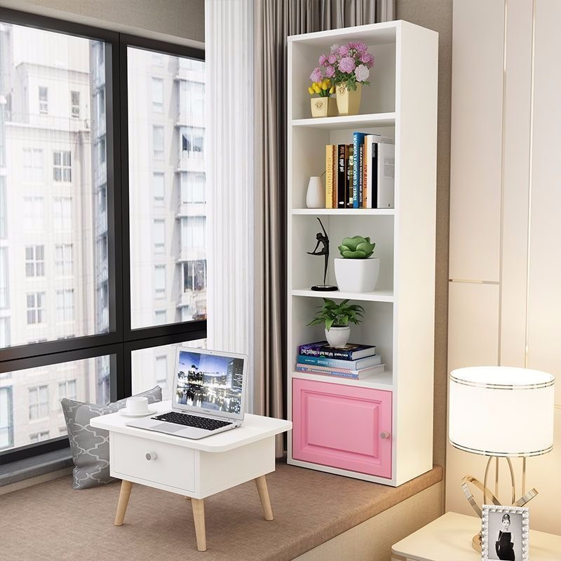 Home Storage Cabinet Bookshelf Stand Floor-Standing