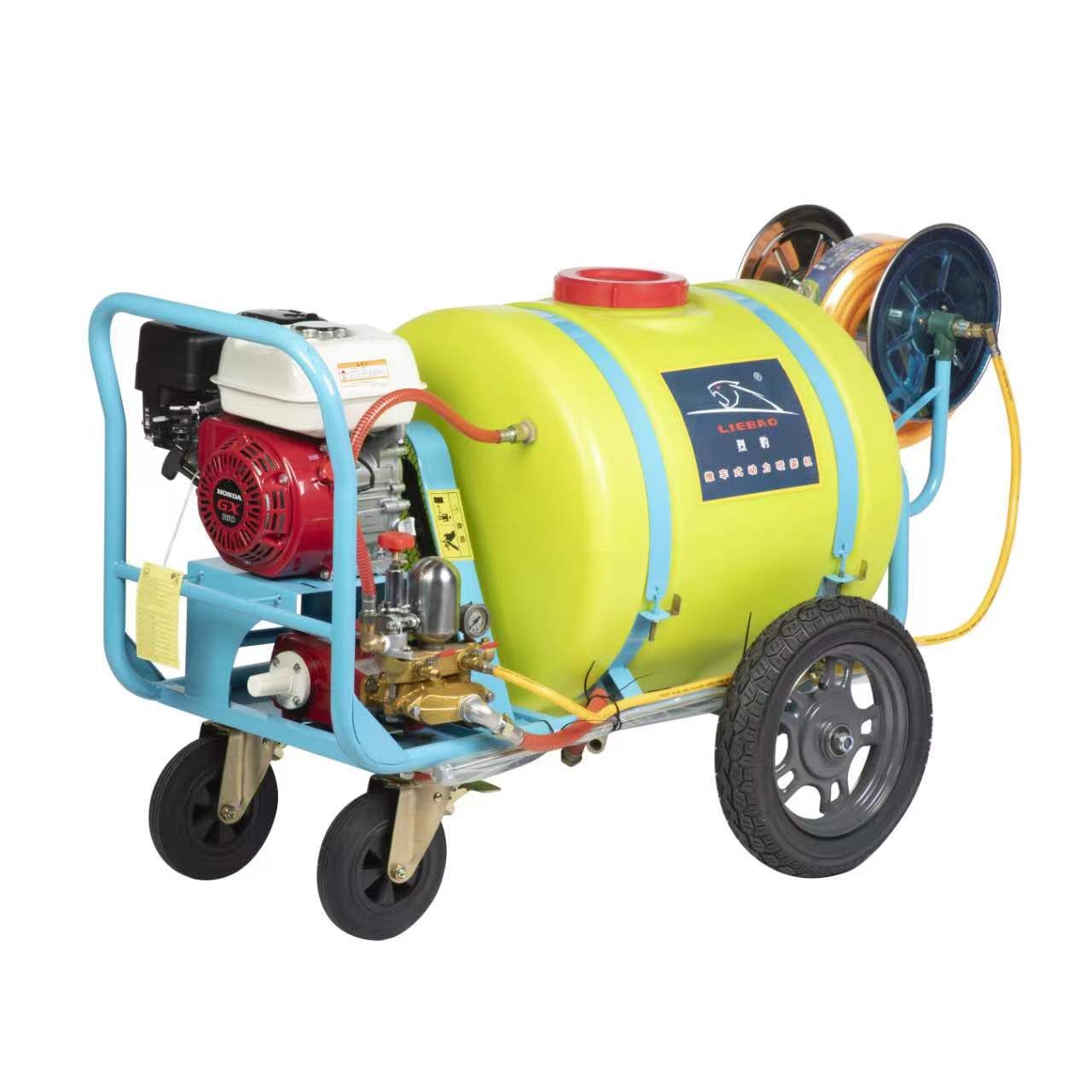 Honda Gasoline Engine Ss Plunger Garden Tool Trolley Power Sprayer for Farm