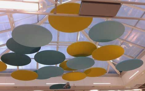 Soundproof Decorative Acoustic Ceiling Clouds Baffles Factory Direct Solutions