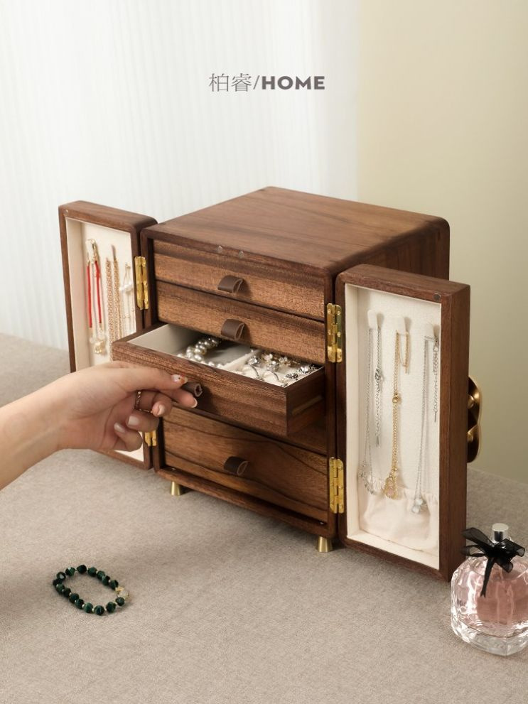 Hot Selling Collection Jewelry Organizer with 5 Drawers