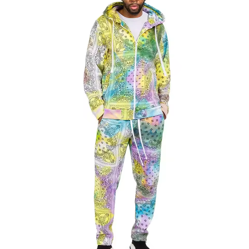 Private Label Sublimated Sweat Suit High Quality New Fashion Printed Track Suit 2 Piece Set In Cheap Price Oem Service
