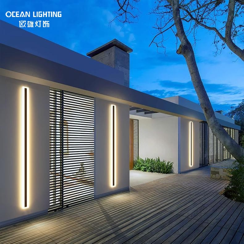 Wholesale Modern Indoor & Outdoor Decorative Wall Lamp Waterproof LED Home Decor Aluminum Lighting