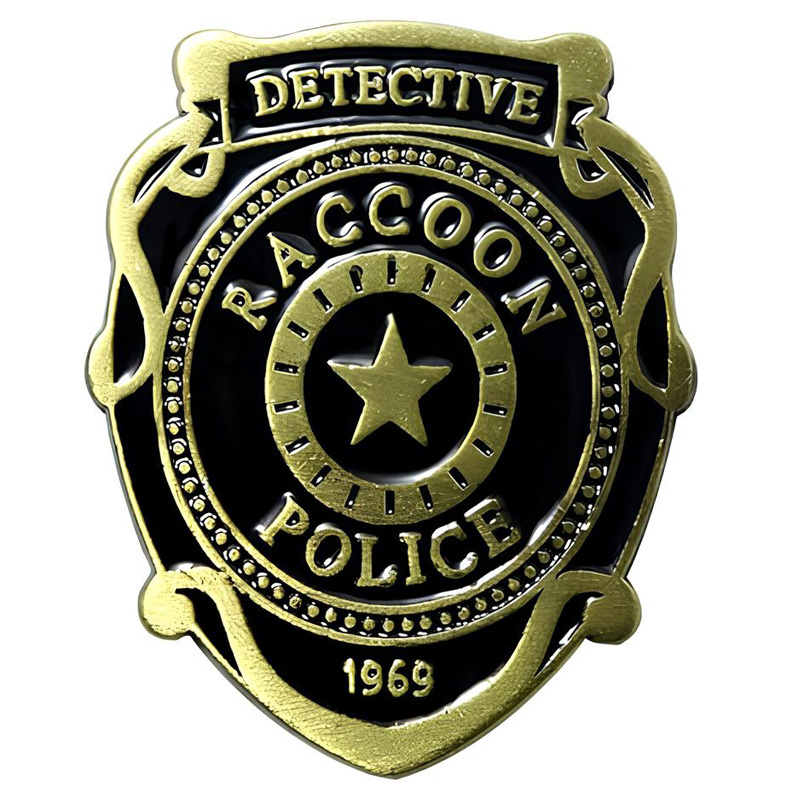 Resident Evil Pins Metal Costume Badge Brooch Cosplay Halloween Jewelry Accessories Collection Decoration