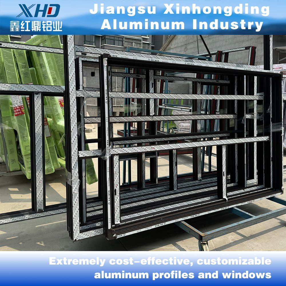 Building Material Eco-Friendly Aluminum Alloy Sunshade Window Casement Window-Private Label, Durability & Industrial Buildings
