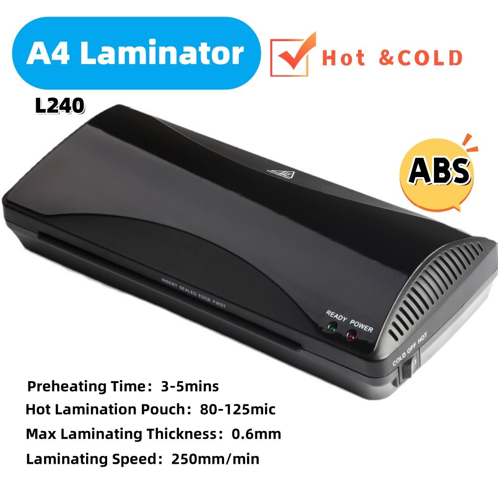 A4 Office Home Use Laminator Machine for Photo and Documents