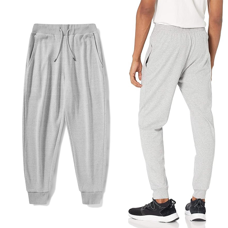 Hot Selling Unisex Active Basic Comfortable Sweatpants 280g High Quality Casual Cotton Joggers with Side Pockets + Drawstring Waist for Men