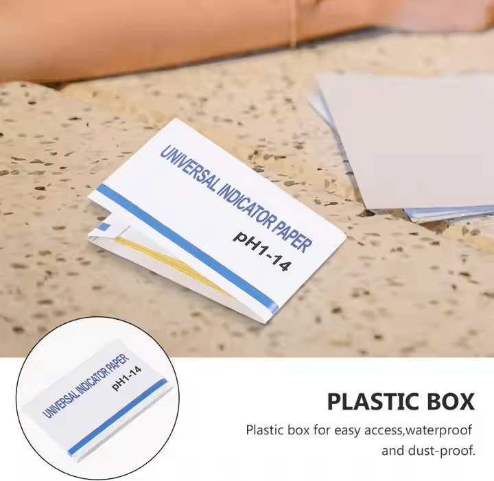 pH Test Strips 0-14 - Perfect for Laboratory and Home Use