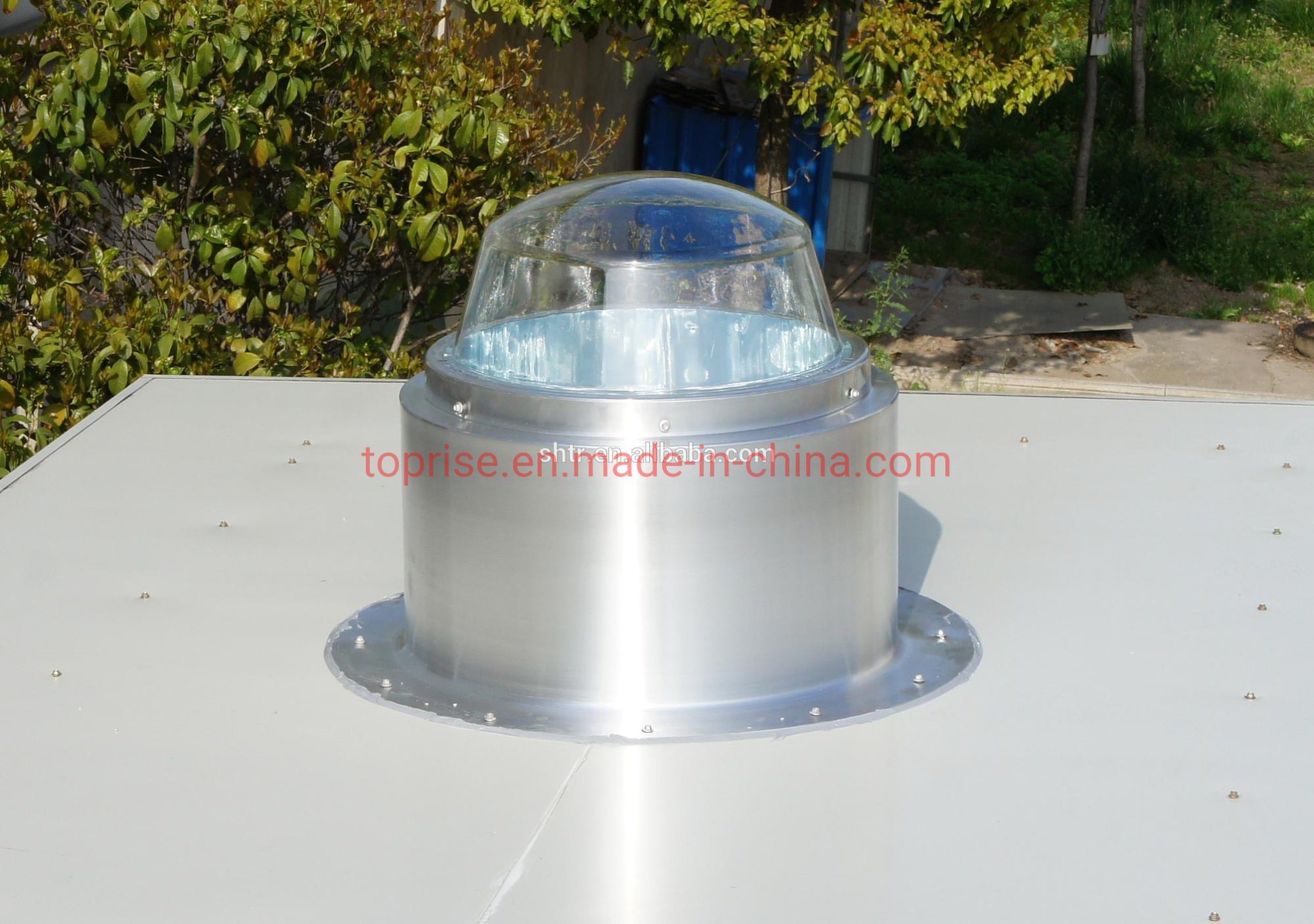 Toprise Ridge Ventilator System Sunlight Dome Roof Ventilation Natural Ventilation