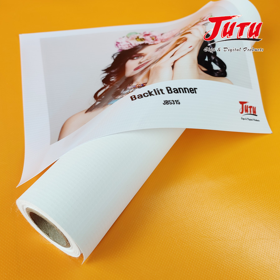Jutu High-Quality Laminated Banner Frontlit Flex Banner with Special Surface Coating
