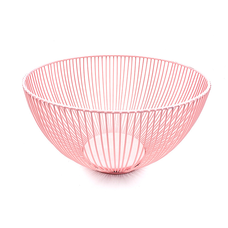 Metal Fruit Basket for Vegetables, Bread, Snacks, Potpourris in Living Room, Kitchen, Pantry, Office