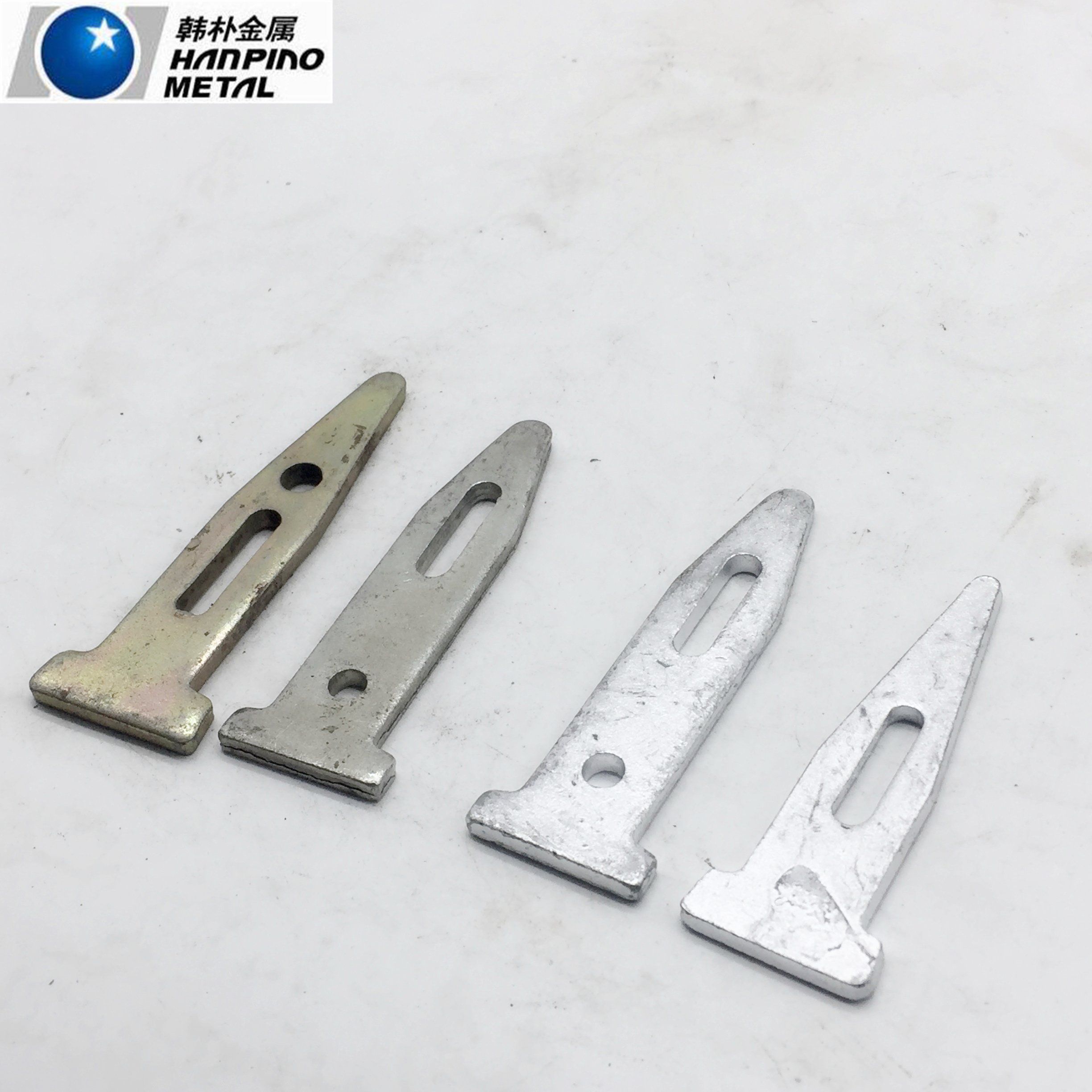 Silver and Gold RoHS Approved Hanpiao Steel Formwork Flat Tie Pin