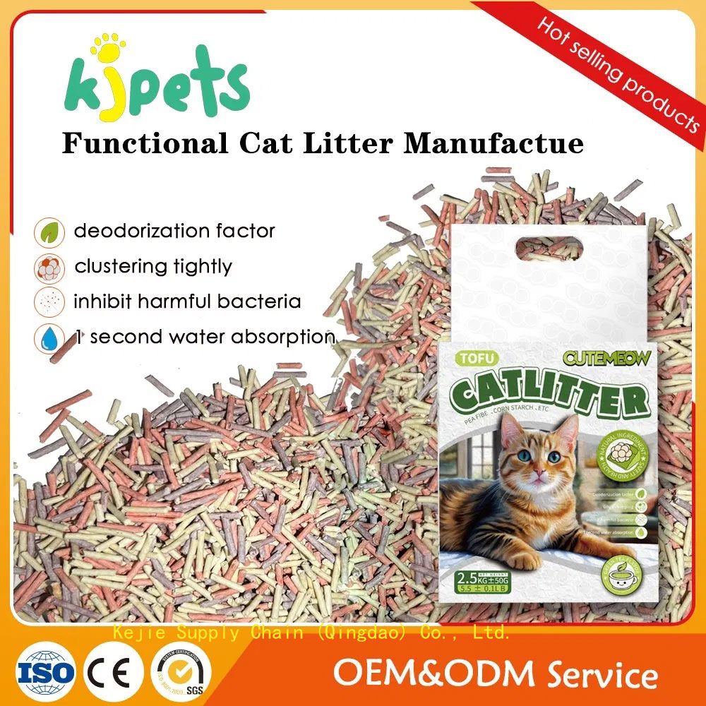 Tofu Cat Litter with Optimal Dust Control for a Cleaner Home Hot Sale