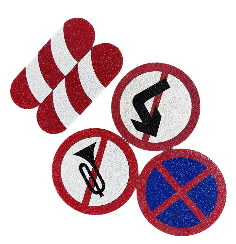 2025 Thermoplastic High Visibility Red And White Yellow Road Pavement Marking Safety Reflective Adhesive Tape